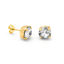 სურათი VICTORIA CRUZ Gold Earrings Celine Basic M