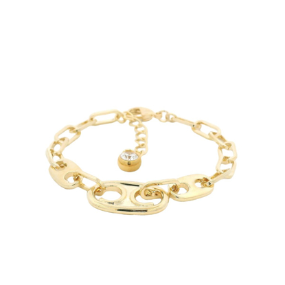 სურათი Elegant Gold Chain Bracelet